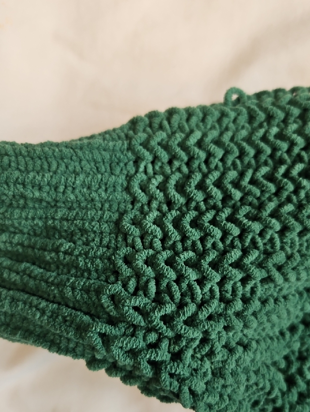 American Eagele Green Chunky Knit Sweater XS Relaxed & Oversized Fit - Picture 6 of 7